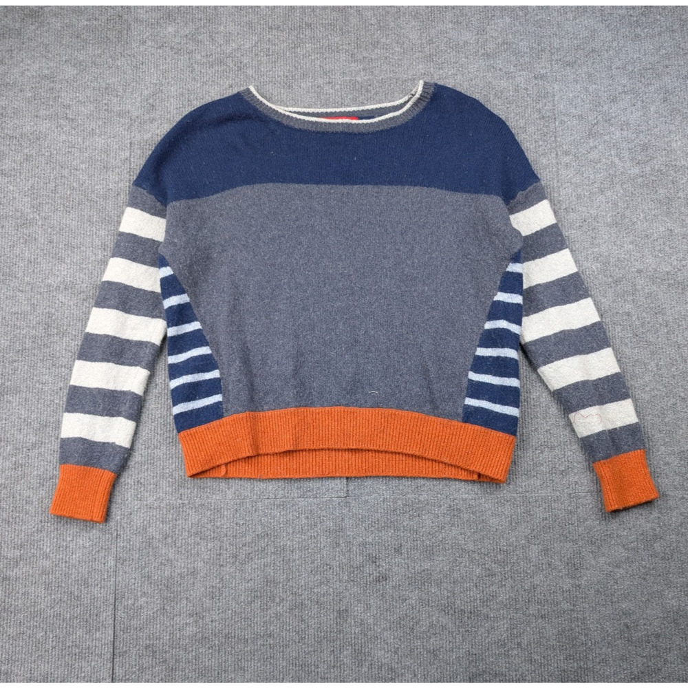 Krimson Klover Sweater Womens Medium Color Block Retro Alpaca Merino Outdoor Ski